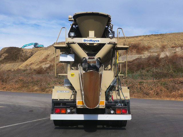 中古トラック 三菱ふそうコンクリートミキサー車 ＃5