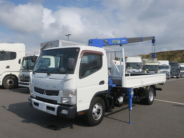 中古トラック 三菱ふそうクレーン付平ボディ ＃5