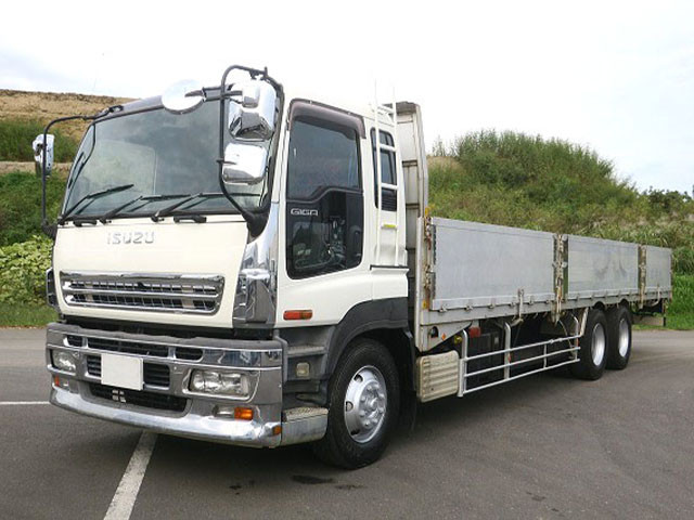 2006 Isuzu Giga Large flatbed aluminum block High floor 3 axle 7-way opening 9600 body