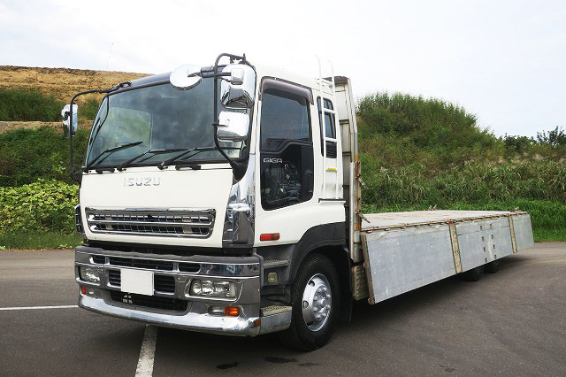 中古トラック いすゞ平ボディアルミブロック #5