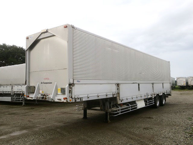 [Vehicle for lease rental only] 2004 model Nippon Trex 2-axle wing trailer, maximum load capacity 20.3t, lift axle 