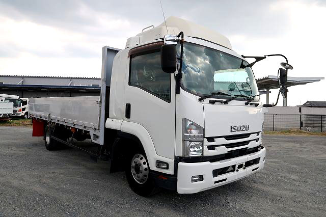 中古トラック いすゞ平ボディアルミブロック #2