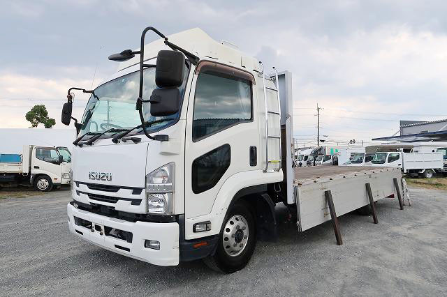 中古トラック いすゞ平ボディアルミブロック #5