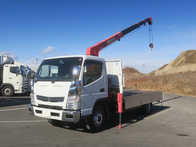 中古トラック 三菱ふそうクレーン付平ボディ ＃5