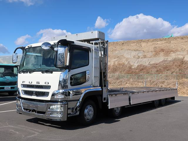 中古トラック 三菱ふそう平ボディアルミブロック ＃5