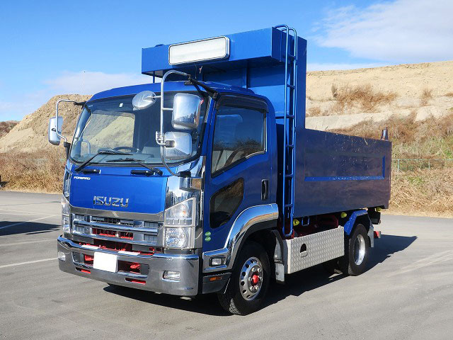 中古トラック いすゞ フォワード 中型 深ダンプ