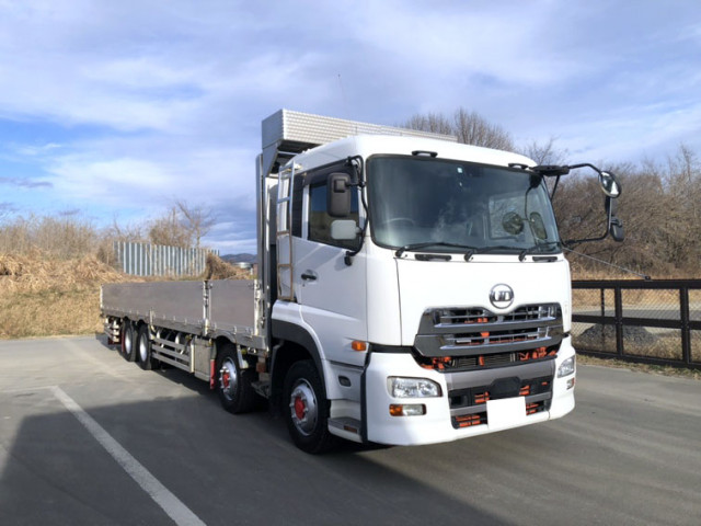 中古トラック UDトラックス平ボディアルミブロック ＃2