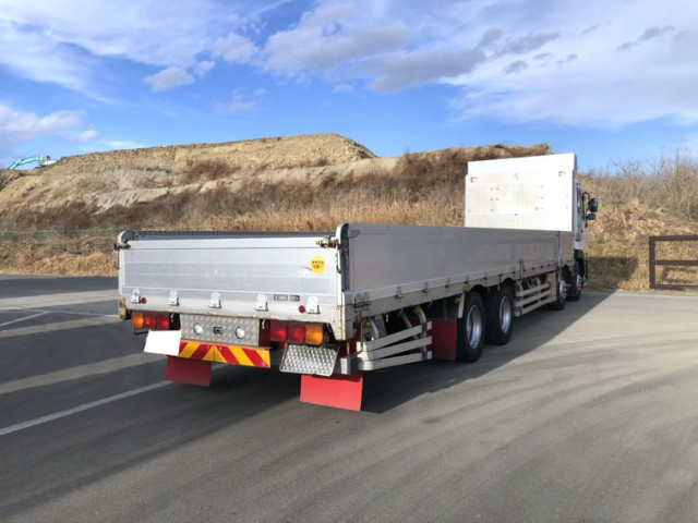 中古トラック UDトラックス平ボディアルミブロック ＃3