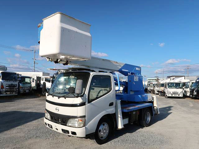 [Vehicles for lease only] 2006 Hino Dutro Small high-altitude work platform Aichi SS12A Skymaster Maximum ground clearance 12m [Semi-medium-sized license required *Excluding 5t limited]