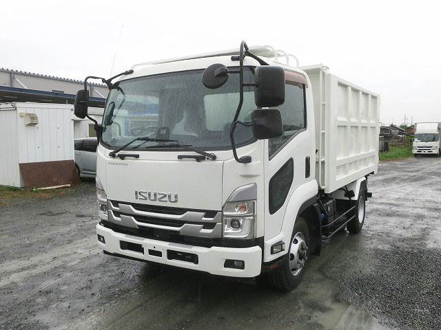 [Lease-only vehicle] 2021 Isuzu Forward Medium-Deep Dump Truck, Far East-made, No Soil/Sand Specification 
