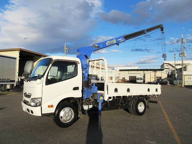 中古トラック 日野クレーン付平ボディ ＃5