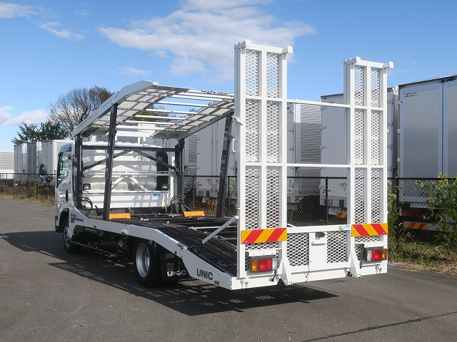中古トラック いすゞ2台積み車載車 #4