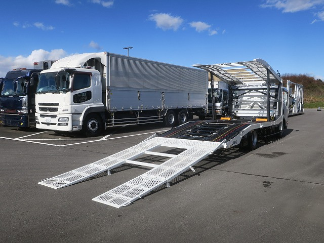 中古トラック いすゞ2台積み車載車 #6