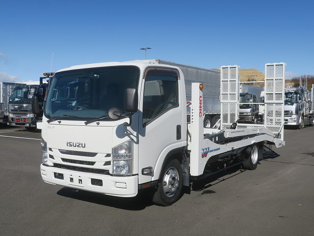 中古トラック いすゞ2台積み車載車 #8