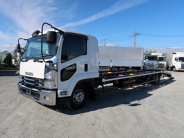 中古トラック いすゞ2台積み車載車 ＃5