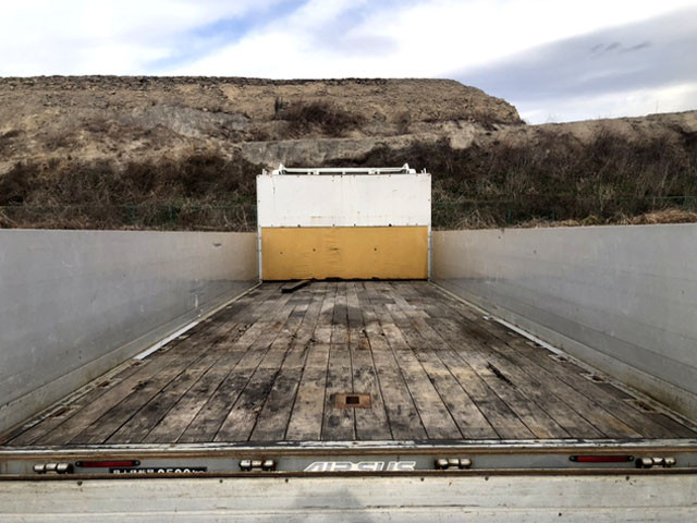 中古トラック 日野平ボディアルミブロック ＃8