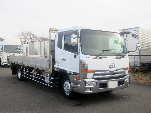 中古トラック UDトラックス平ボディアルミブロック ＃2