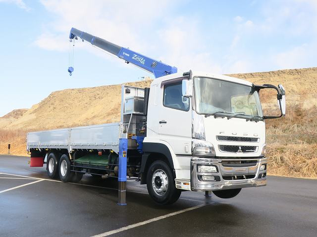 中古トラック 三菱ふそうクレーン付平ボディ ＃2