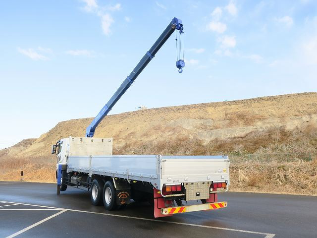 中古トラック 三菱ふそうクレーン付平ボディ ＃4