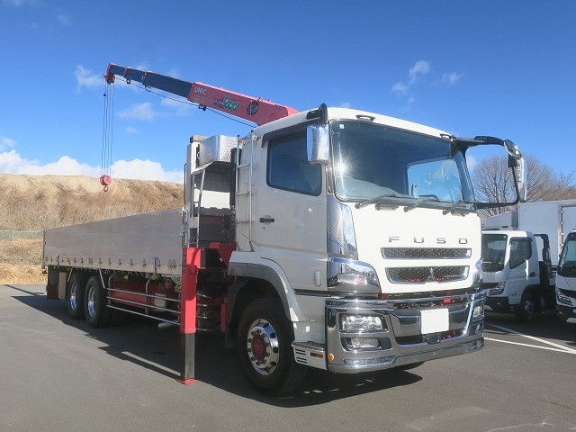 中古トラック 三菱ふそうクレーン付平ボディ ＃2