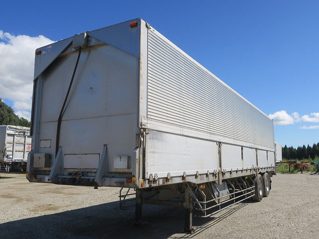 [Vehicles for lease only] 2001 model Nippon Trex 2-axle wing trailer, maximum load capacity 19.8t