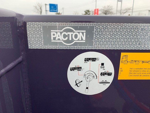 中古トラック パクトン海コンシャーシ #9