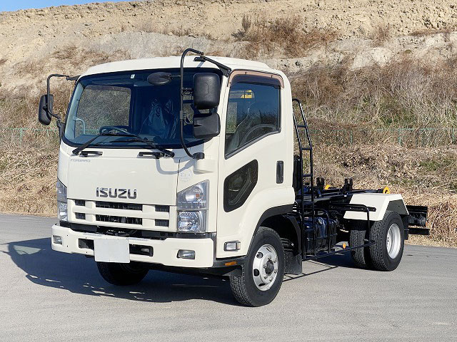 [Vehicles for lease rental only] 2011 Isuzu Forward Medium-sized arm roll Shinmaywa Twin hoist