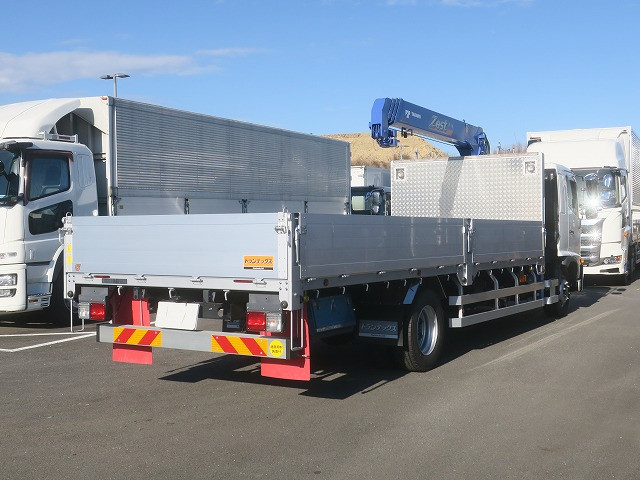 中古トラック 日野クレーン付平ボディ ＃3