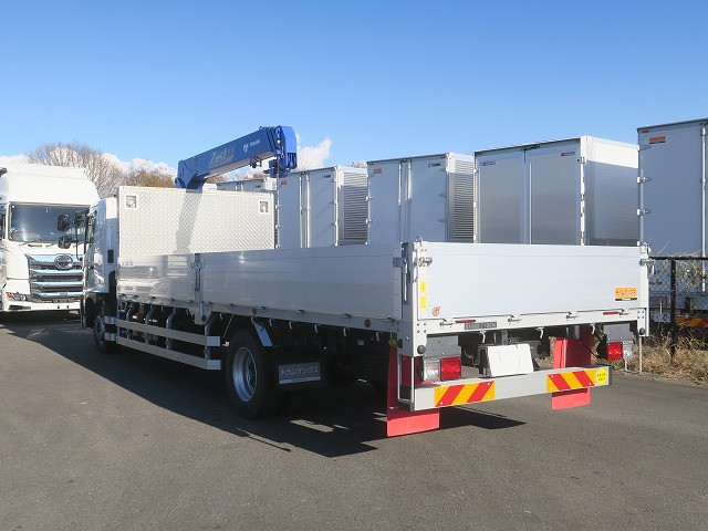 中古トラック 日野クレーン付平ボディ ＃4