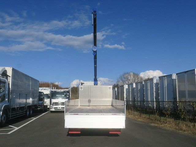 中古トラック 日野クレーン付平ボディ ＃7