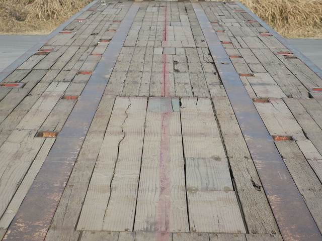 中古トラック トレクスまな板セミトレーラー ＃8