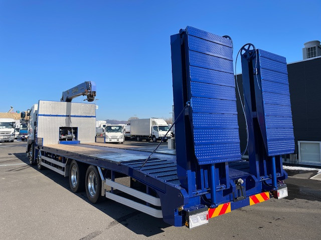 中古トラック 日野クレーン付セルフローダー ＃4