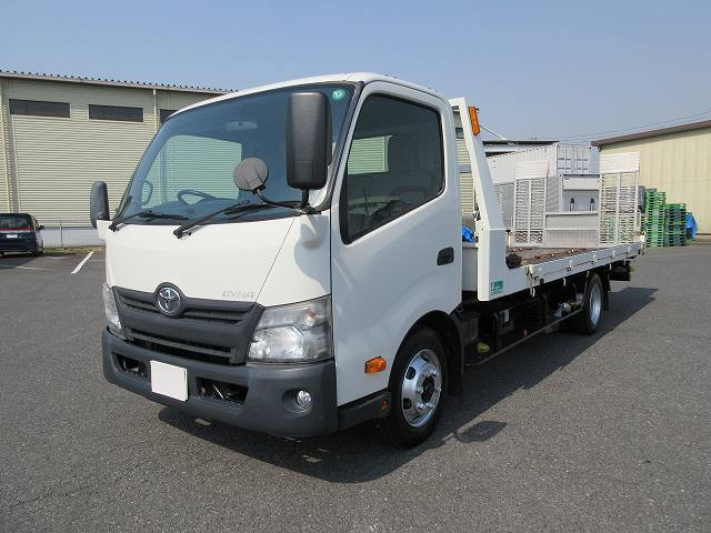 2014 Hino Dutro Small Safety Loader Hanamidai Winch Radio Controlled Walking Board [Semi-medium license compatible *Excluding 5t limited]