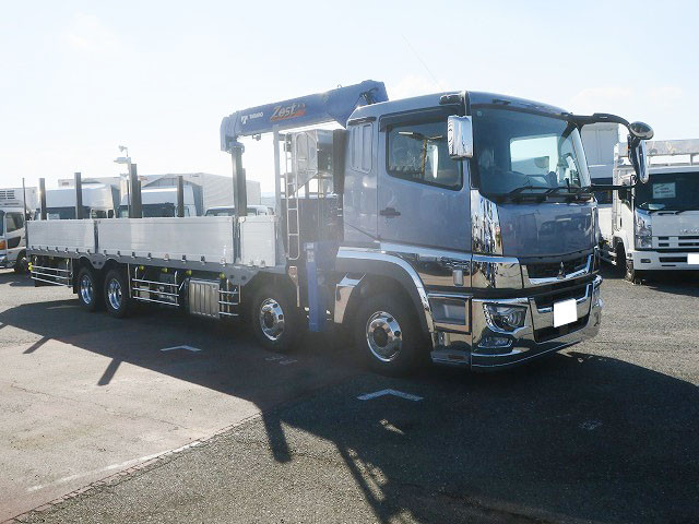中古トラック 三菱ふそうクレーン付平ボディ #2