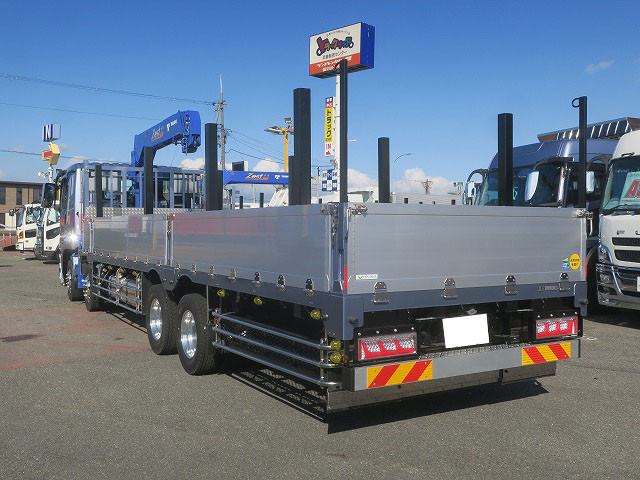 中古トラック 三菱ふそうクレーン付平ボディ #4