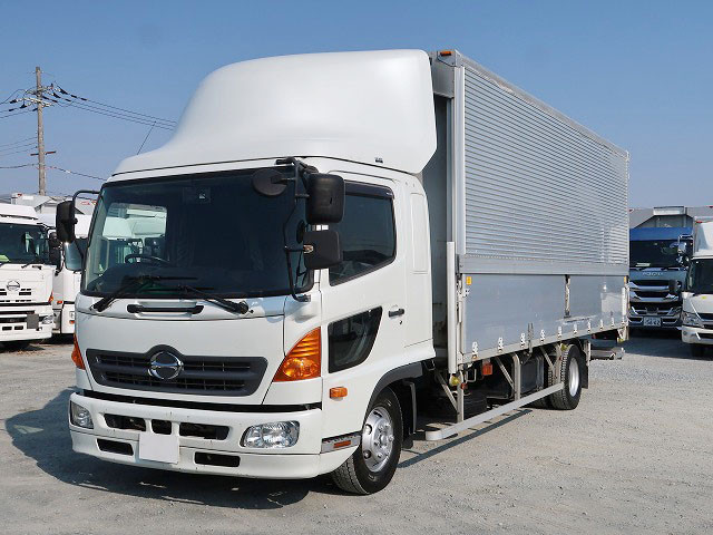 2017 Hino Ranger Medium-sized aluminum wing 6200 wide storage PG 240 horsepower