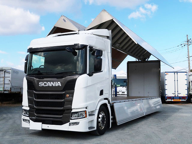 中古トラック スカニアアルミウィング ＃6