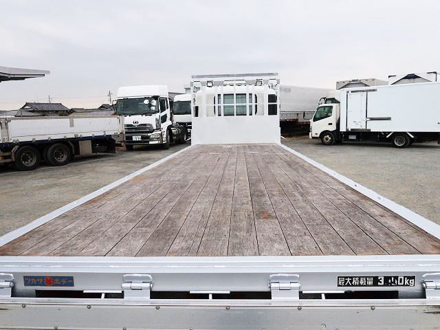 中古トラック いすゞ平ボディアルミブロック ＃8