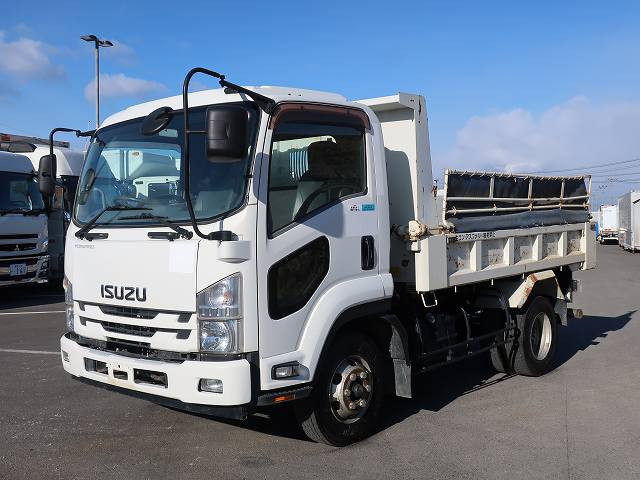 [Vehicles for lease rental only] 2015 model Isuzu Forward medium-sized dump truck Shinmaywa Electric Cobo Lane ETC 