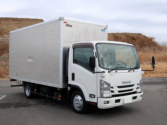 中古トラック いすゞ エルフ 2tアルミバン