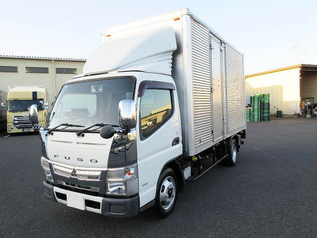 2015 Mitsubishi Fuso Canter 3t Aluminum Van Standard Long Interior Height 226cm Combination Gate Left Side Door 2-Tier Lashing Rail 150HP [Semi-Medium License Compatible *Excluding 5t Limited]