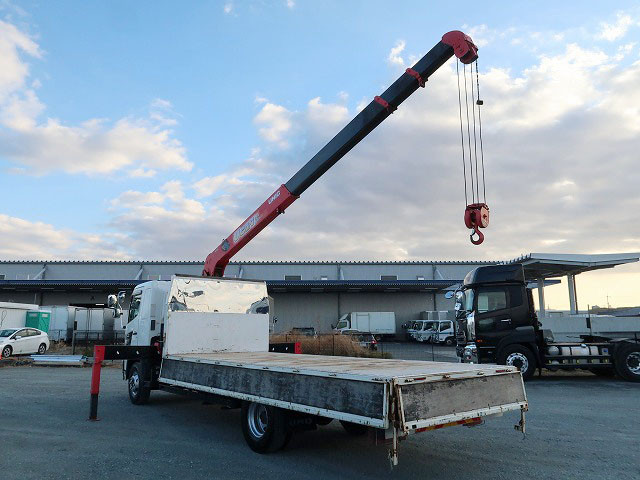 中古トラック 日野クレーン付平ボディ ＃4