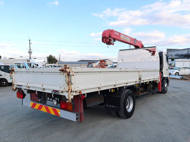 中古トラック 日野クレーン付平ボディ ＃6