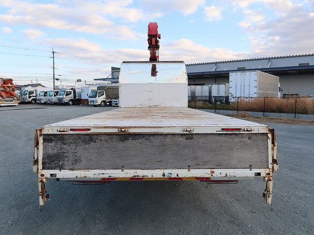 中古トラック 日野クレーン付平ボディ #7