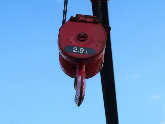 中古トラック 日野クレーン付平ボディ #9