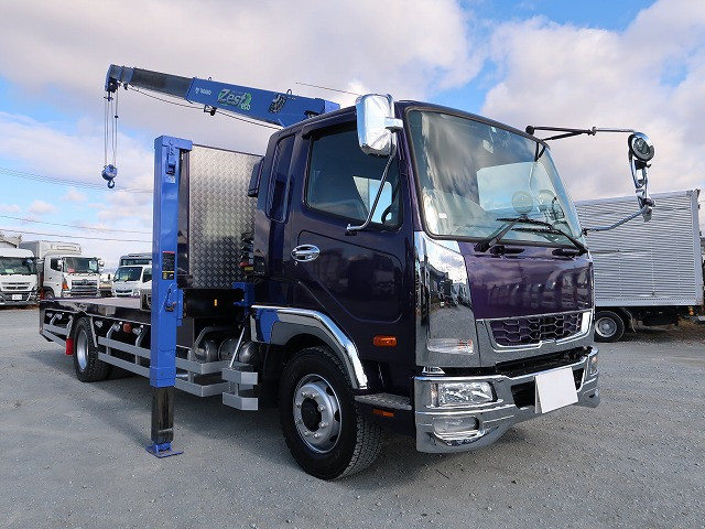中古トラック 三菱ふそうクレーン付セルフローダー ＃2