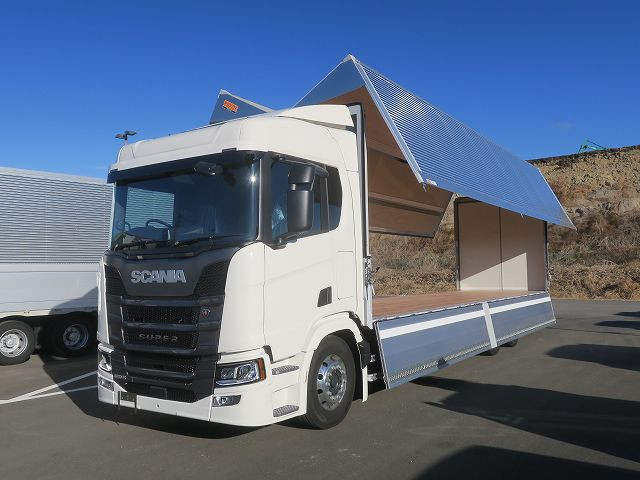 中古トラック スカニアアルミウィング ＃6