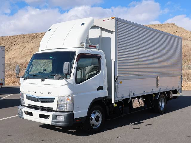 2017 Mitsubishi Fuso Canter, small aluminum wing, 3.6t load capacity, wide and extra long, 214cm inside height, combination gate, 2-stage lashing rail, 175hp [medium-sized license compatible *excluding 5t limited]