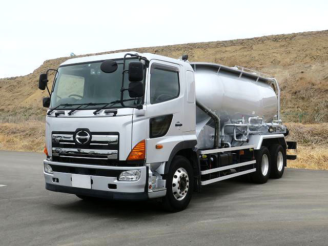 中古トラック 日野粉粒体運搬車