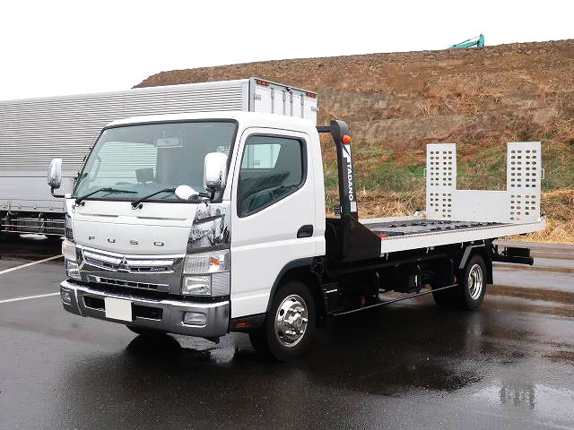 [Vehicles exclusively for lease rental] 2016 Mitsubishi Fuso Canter 3t safety loader, Tadano winch, running board [Semi-medium-sized license compatible *Excluding 5t limited]